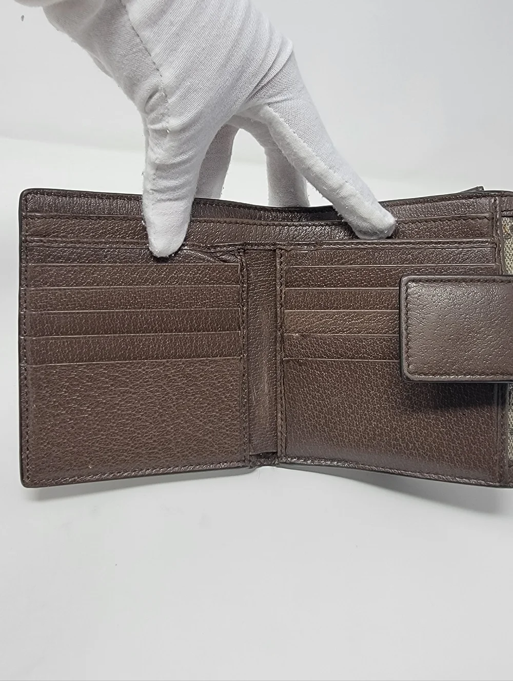GUCCI Ophidia GG French Flap Wallet - Picture 5 of 10